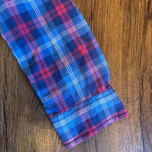 Abercrombie & Fitch Women's XS Plaid Button-Down Shirt Multicolor - Picture 4 of 9